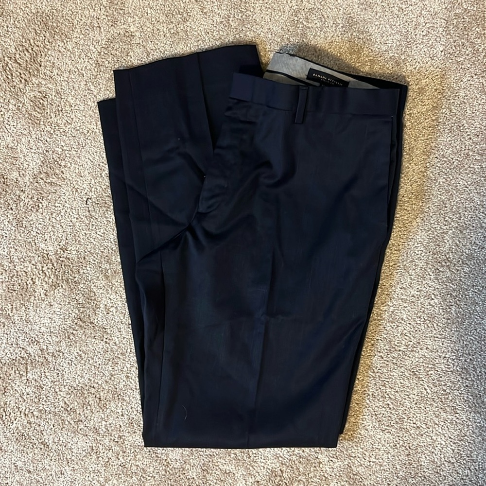 Banana republic classic fit blue wool dress pants